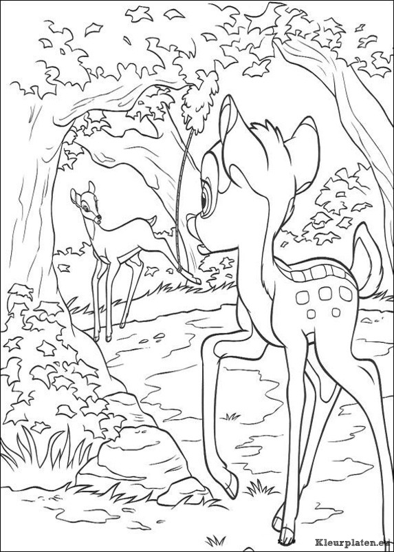 Bambi 2 Kleurplaten Kleurplaten.eu