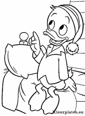 Donald Duck Kleurplaat 044775 Kleurplaat