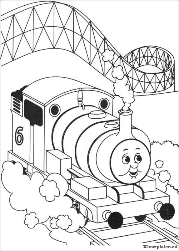 Thomas De Trein Kleurplaten Kleurplaten Eu