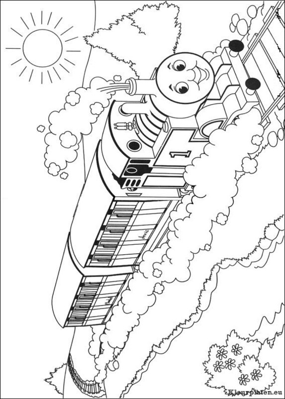 Thomas De Trein Kleurplaten Kleurplaten Eu
