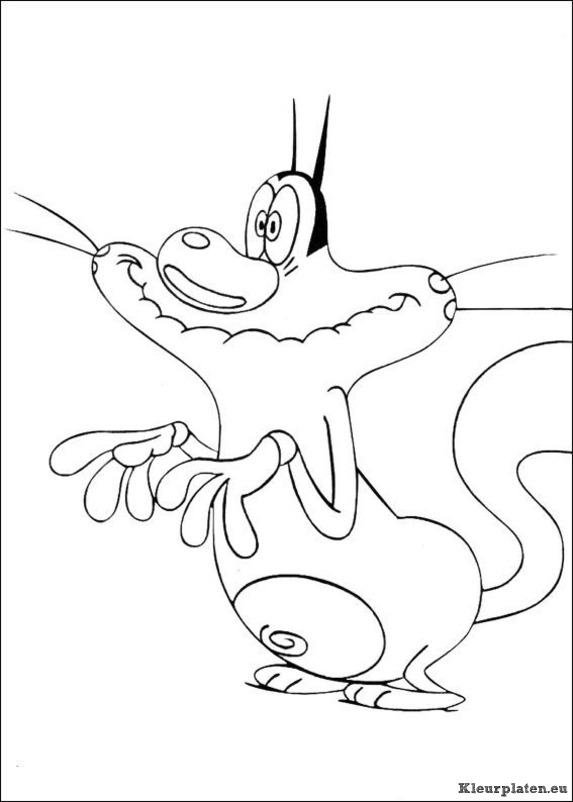 Oggy En De Kakkerlakken Kleurplaat 118250 Kleurplaat