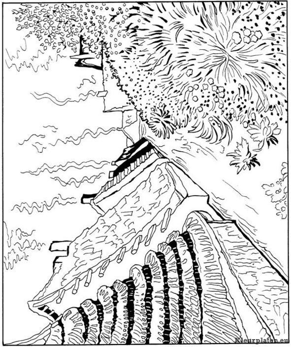 vincent van gogh coloring pages - photo #26