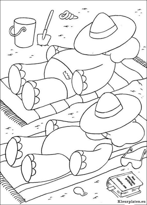 Babar de olifant kleurplaten