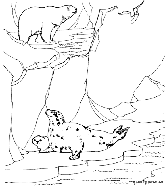 Dierentuin kleurplaten