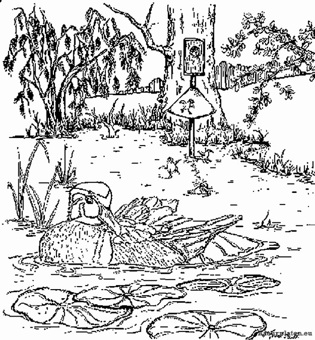Eendjes kleurplaten