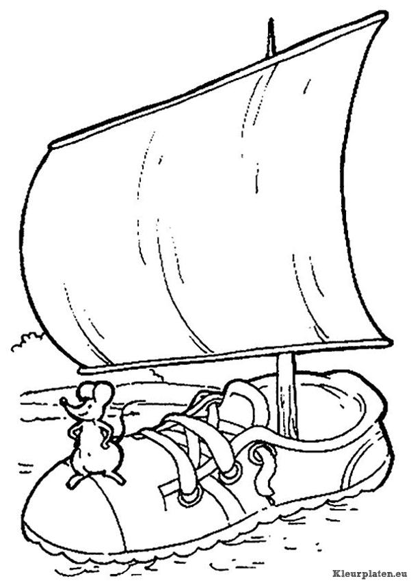 Muizen kleurplaten