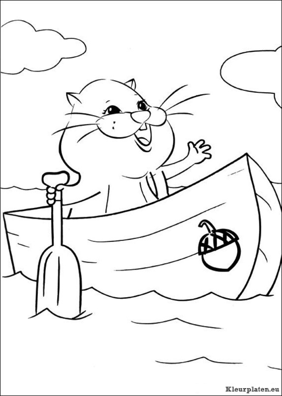Zhu zhu pets kleurplaten