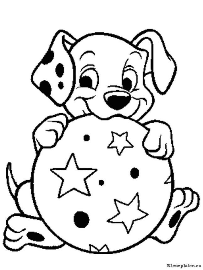 101 dalmatiers kleurplaten