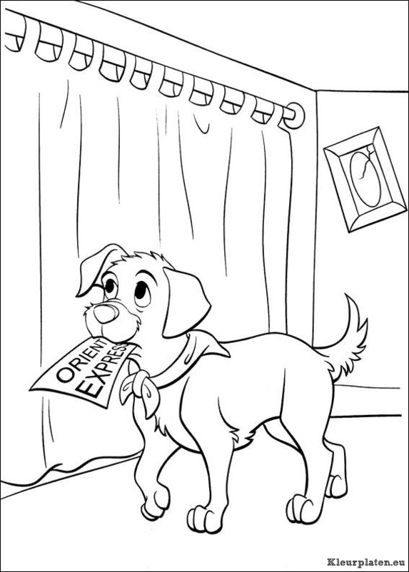 102 dalmatiers kleurplaten