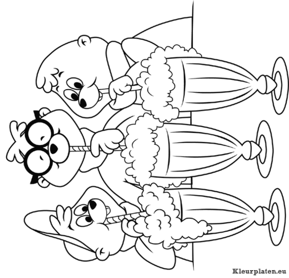 Alvin en de chipmunks kleurplaten