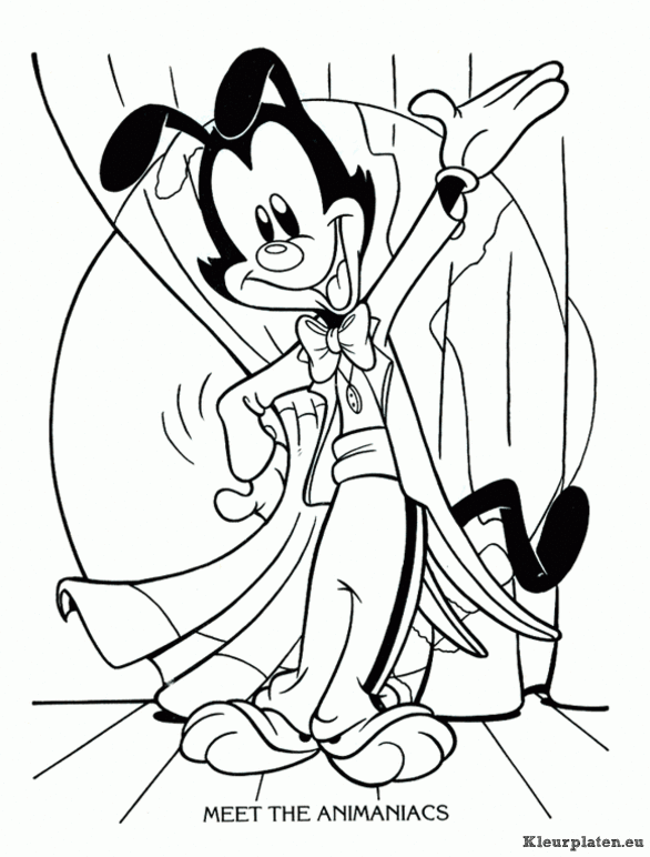 Animaniacs kleurplaten