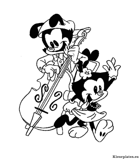 Animaniacs kleurplaten