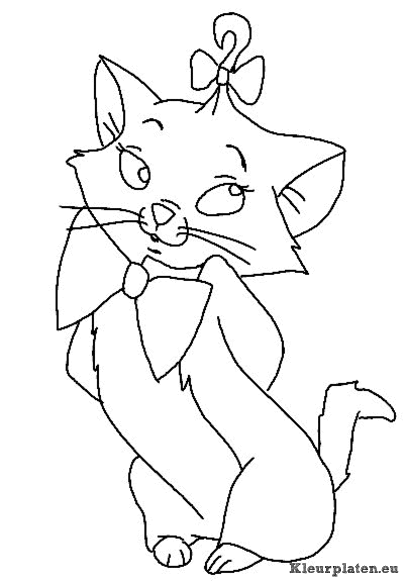 Aristokatten kleurplaten