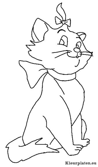 Aristokatten kleurplaten