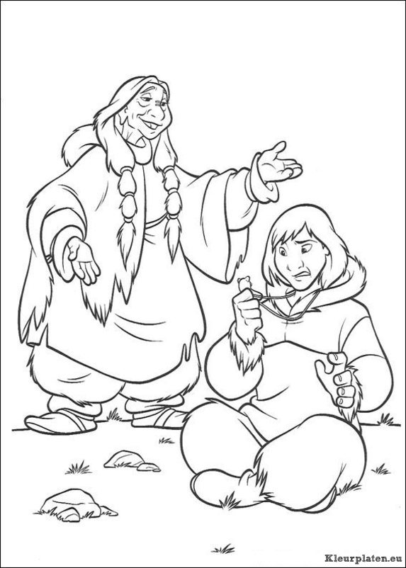 Brother bear kleurplaten