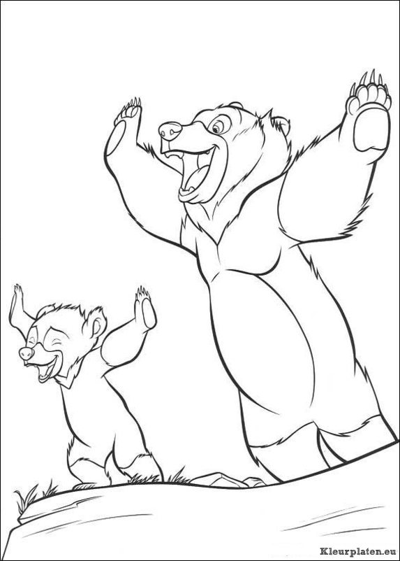 Brother bear kleurplaten