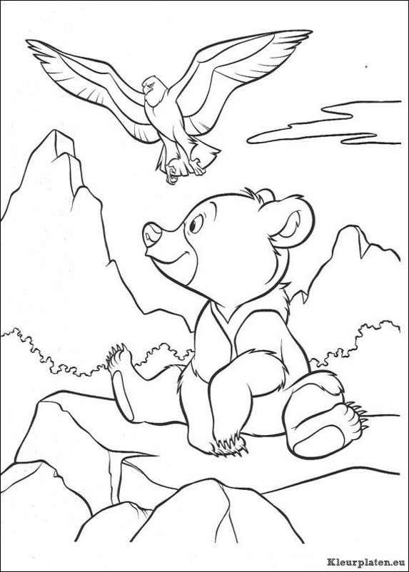 Brother bear kleurplaten