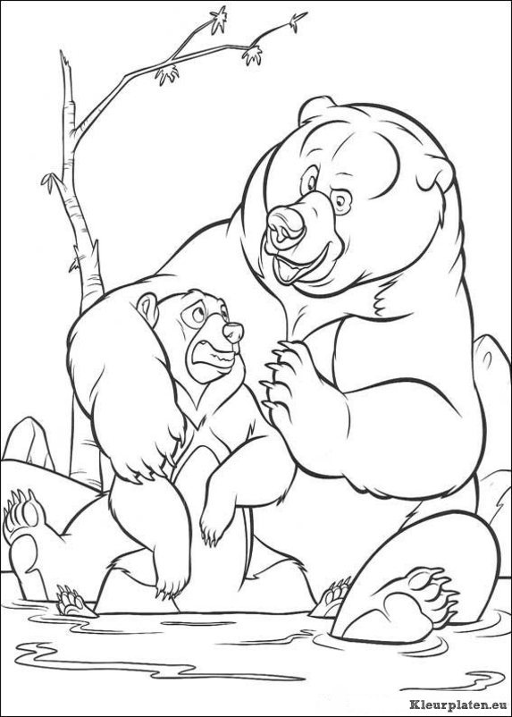 Brother bear kleurplaten