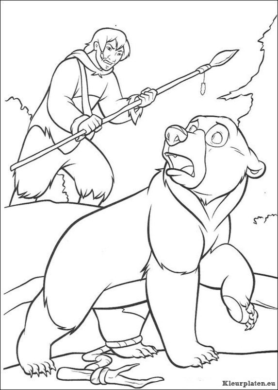Brother bear kleurplaten