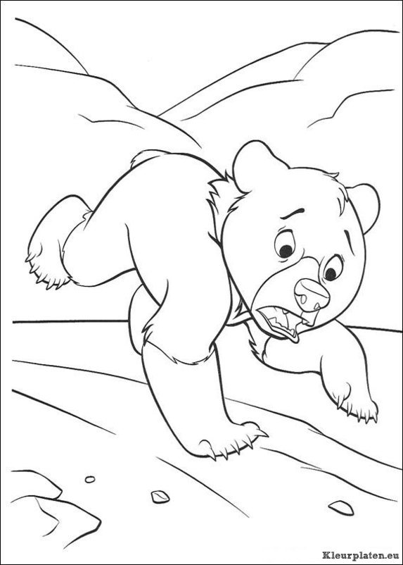 Brother bear kleurplaten