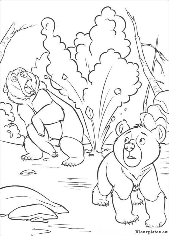 Brother bear kleurplaten