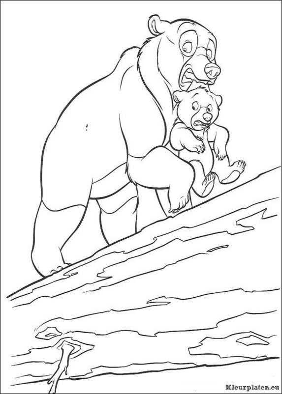 Brother bear kleurplaten