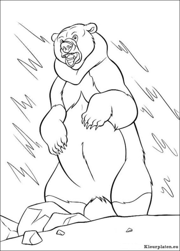 Brother bear kleurplaten