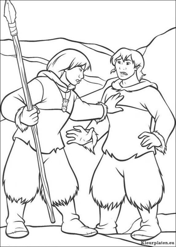 Brother bear kleurplaten