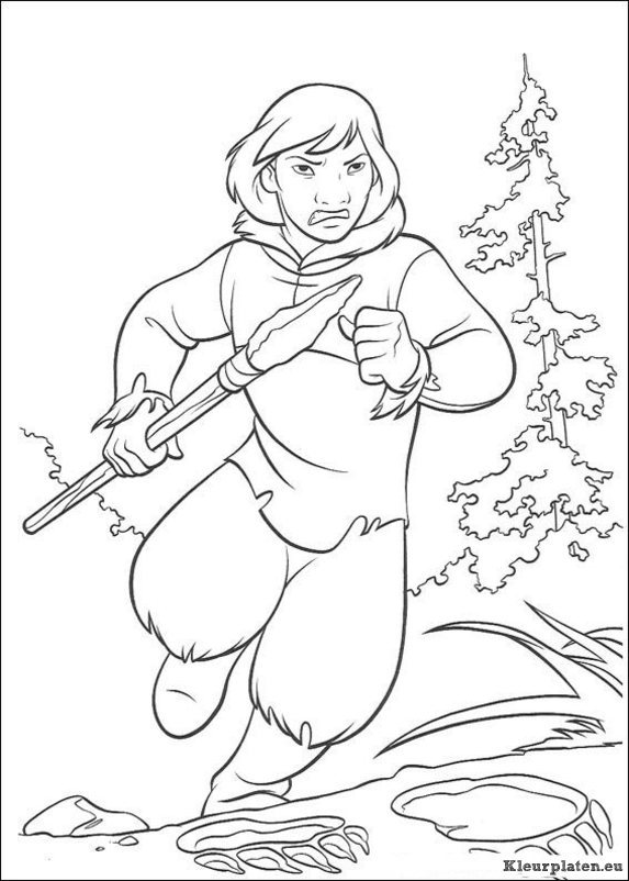 Brother bear kleurplaten