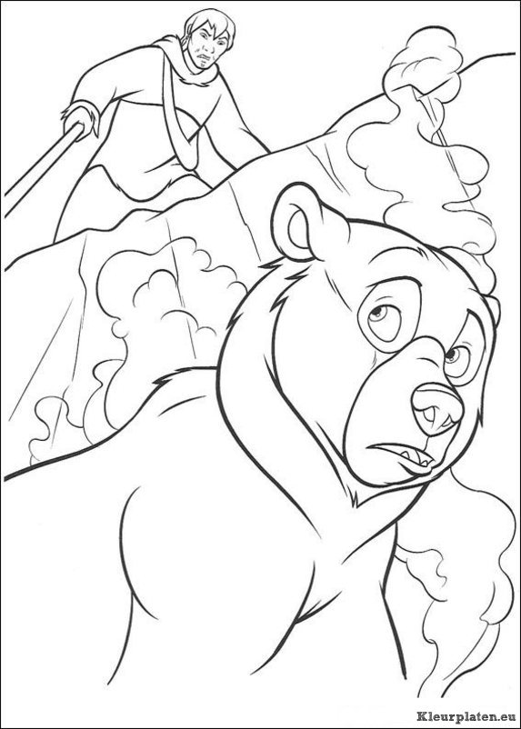 Brother bear kleurplaten