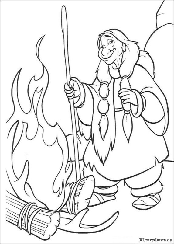Brother bear kleurplaten