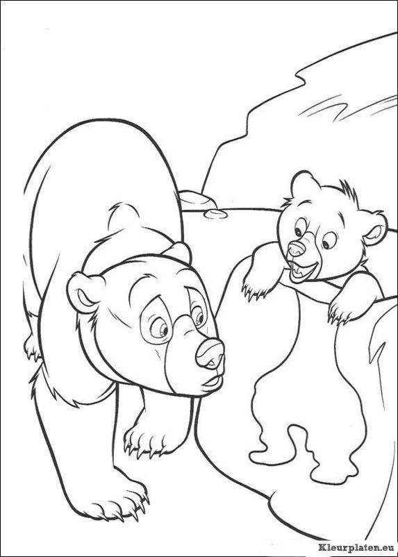 Brother bear kleurplaten