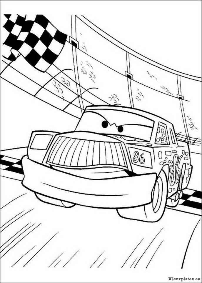 Cars kleurplaten