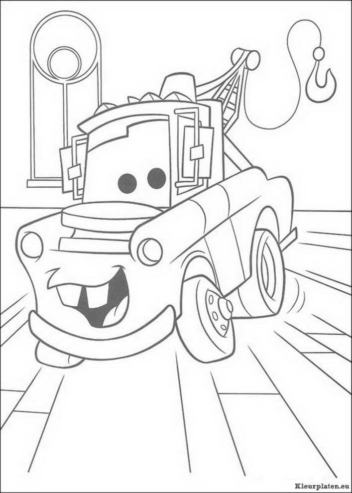 Cars kleurplaten