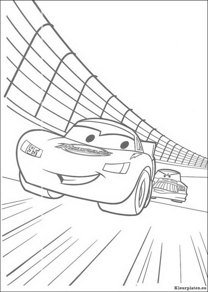 Cars kleurplaten