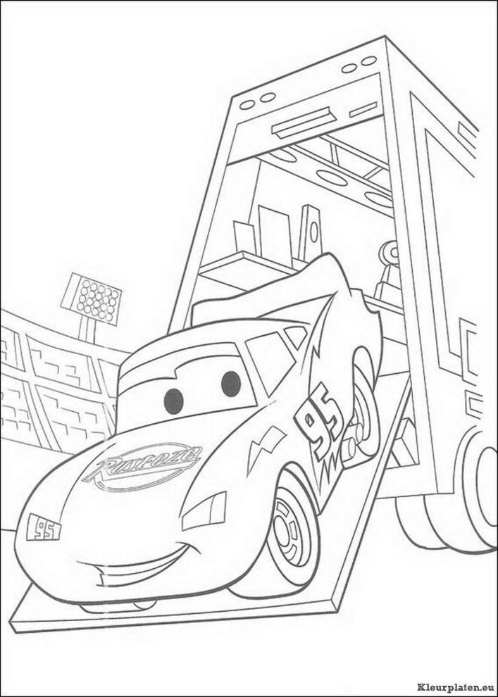 Cars kleurplaten