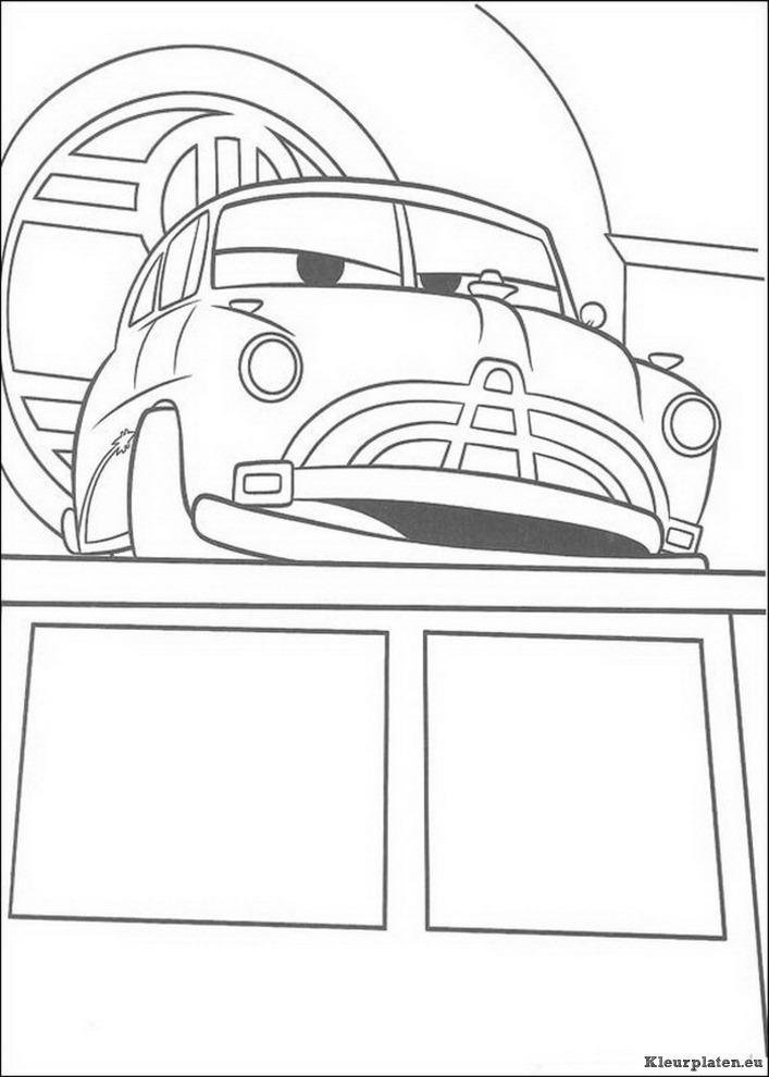 Cars kleurplaten