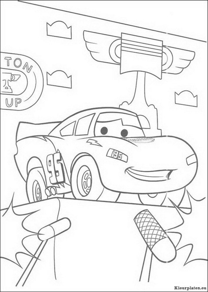 Cars kleurplaten