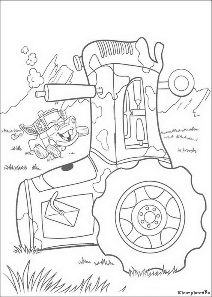 Cars kleurplaten
