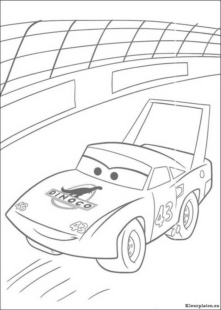 Cars kleurplaten