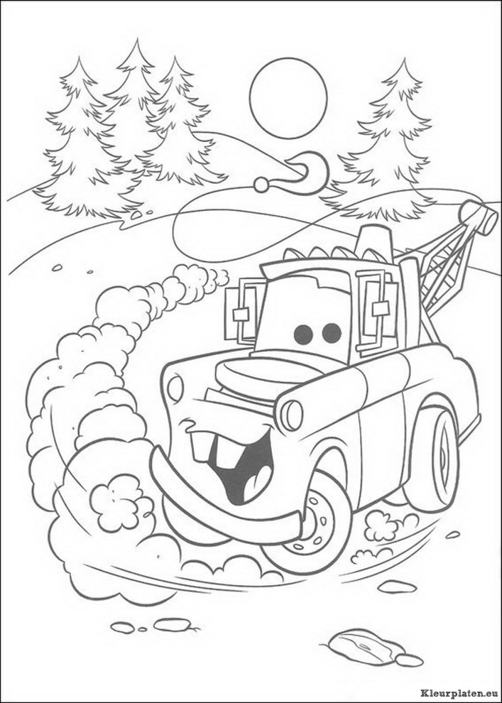 Cars kleurplaten