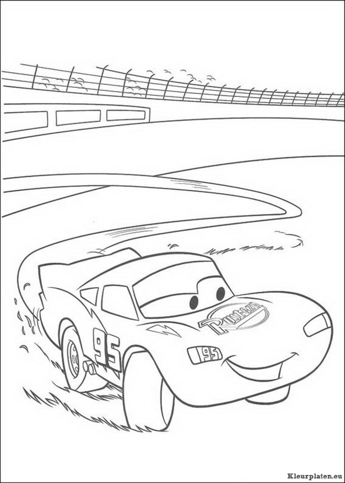 Cars kleurplaten