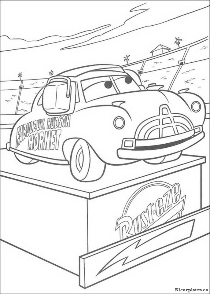 Cars kleurplaten
