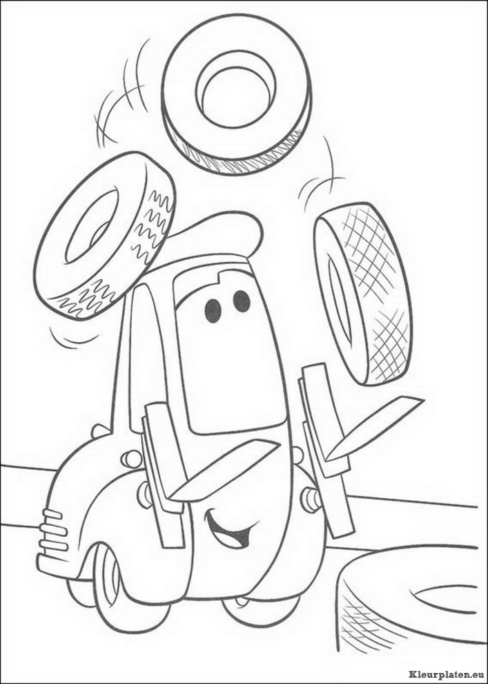 Cars kleurplaten