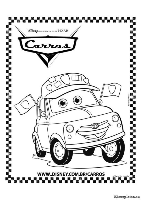 Cars kleurplaten