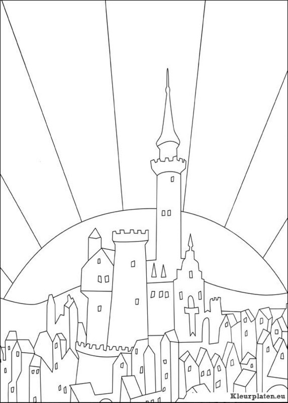 Despereaux kleurplaten