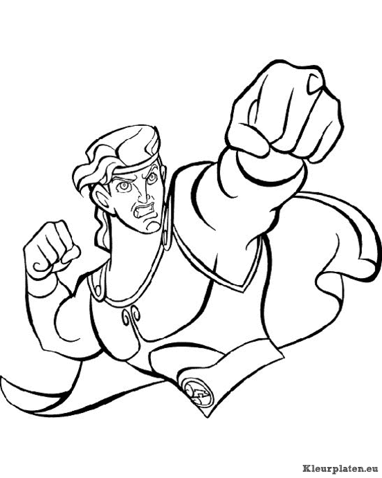 Hercules kleurplaten