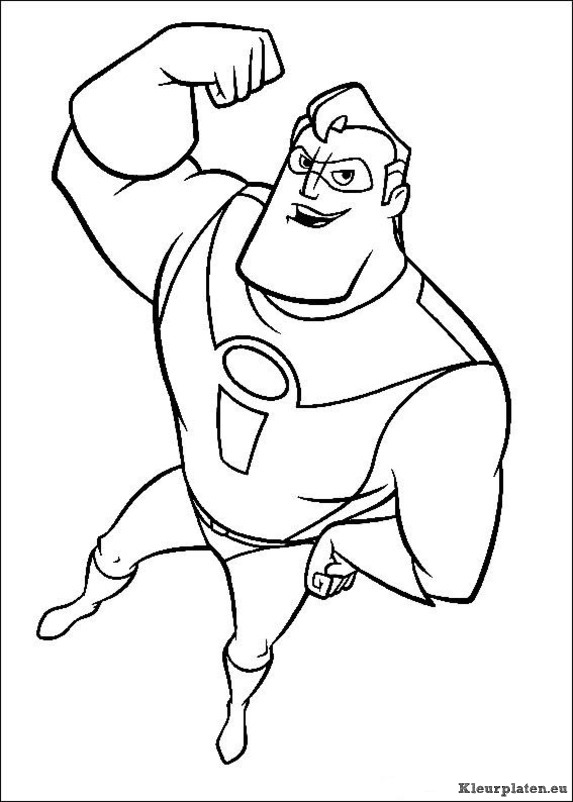 Incredibles kleurplaten