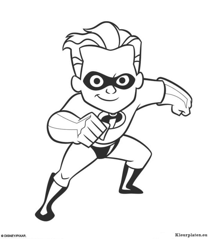 Incredibles kleurplaten