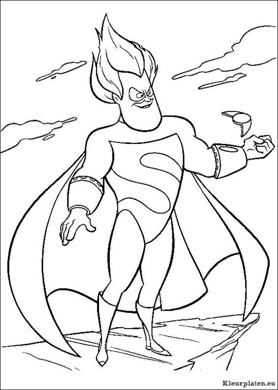 Incredibles kleurplaten
